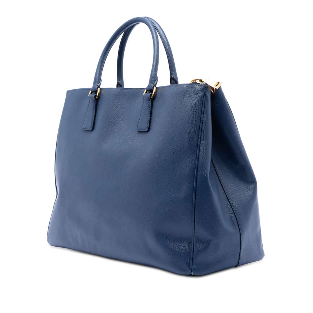 Prada Extra Large Saffiano Lux Galleria Double Zip Tote - 2