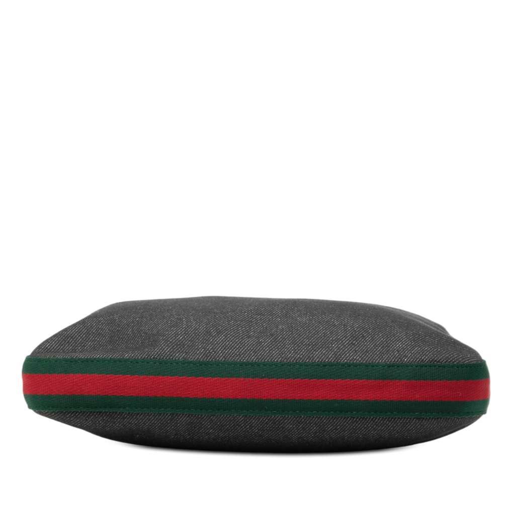 Gucci Denim Web Shoulder Bag - 3