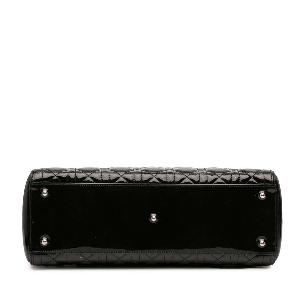 Dior Large Patent Cannage Lady Dior - 3