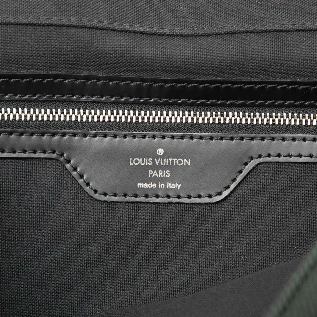 Louis Vuitton Taiga Dersou Black Leather Very good - Box View