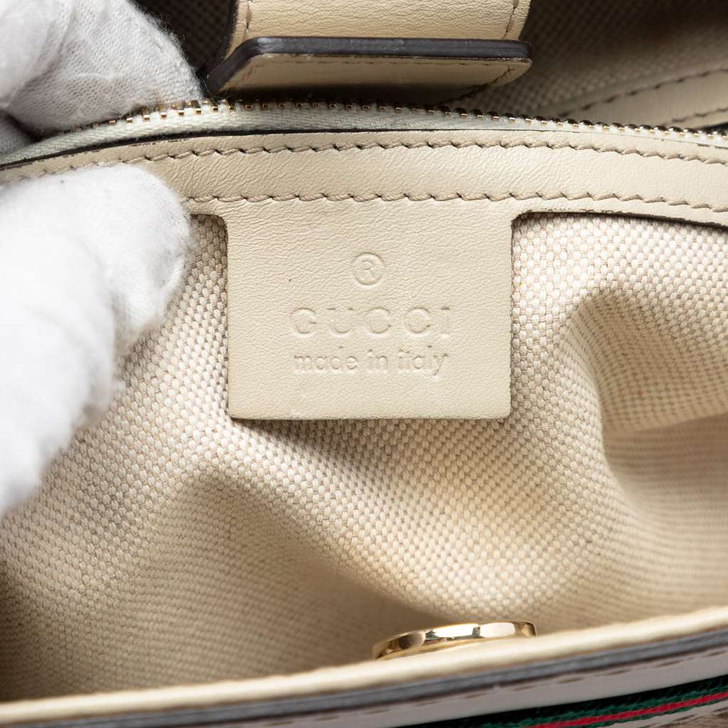 Gucci GG Canvas Web Mayfair Tote - 5