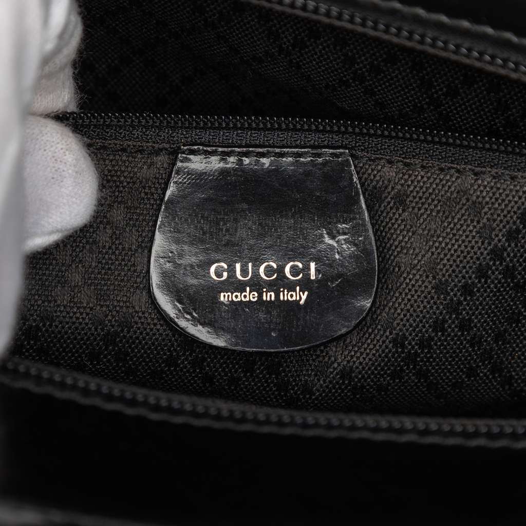 Gucci Nylon Bamboo Satchel - 5