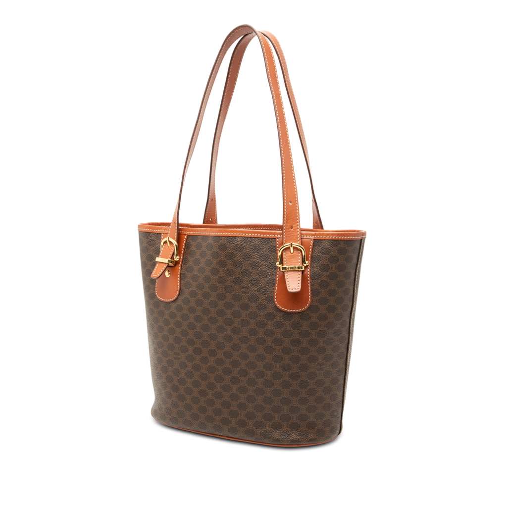 Celine Macadam Coated Canvas Tote - 2