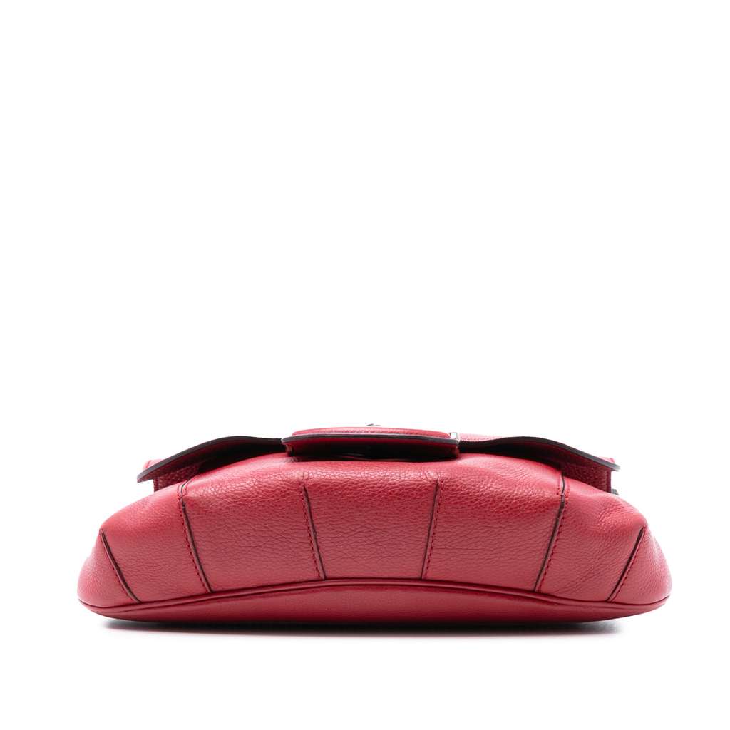 Gucci Medium Leather Bamboo Nouveau Fringe Crossbody - 3