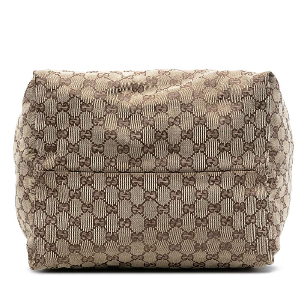 Gucci Large GG Canvas Icon Bit Hobo - 3