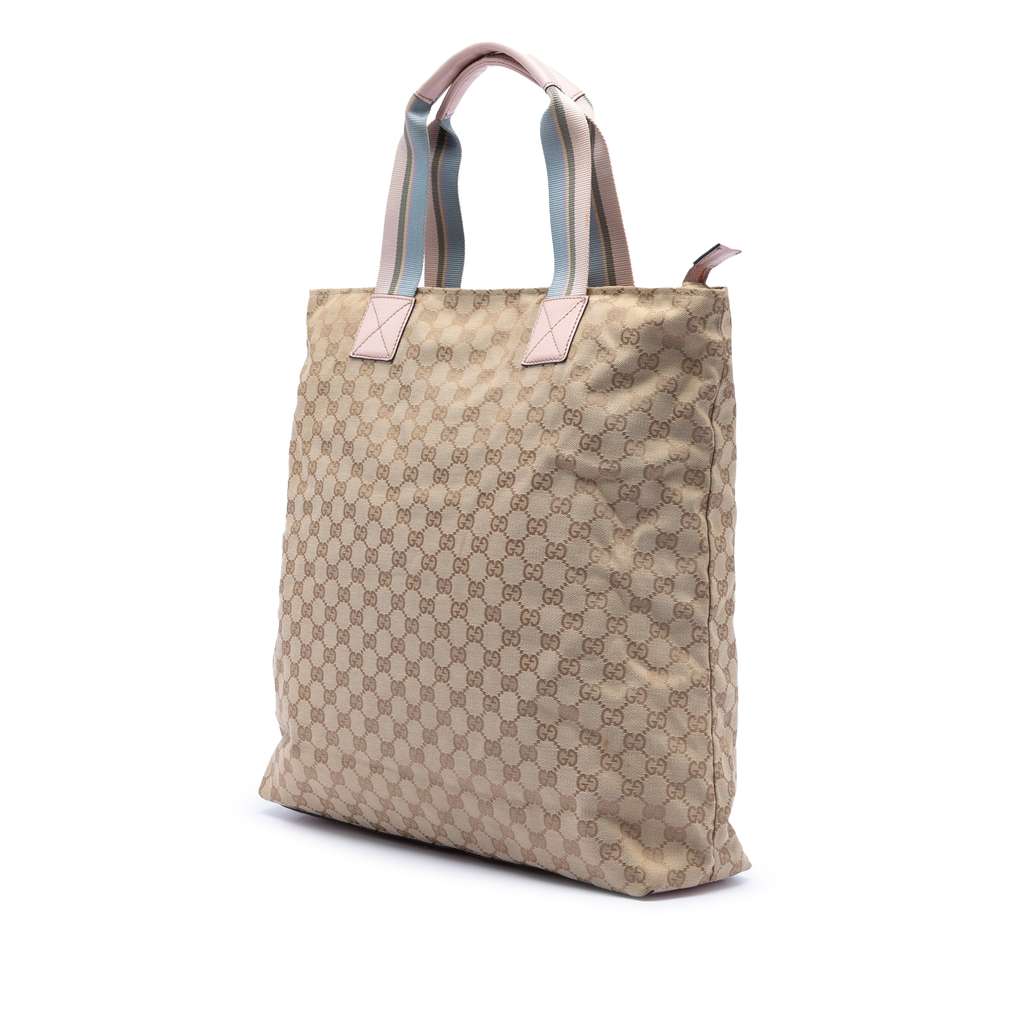 Gucci GG Canvas Web Tote - 2