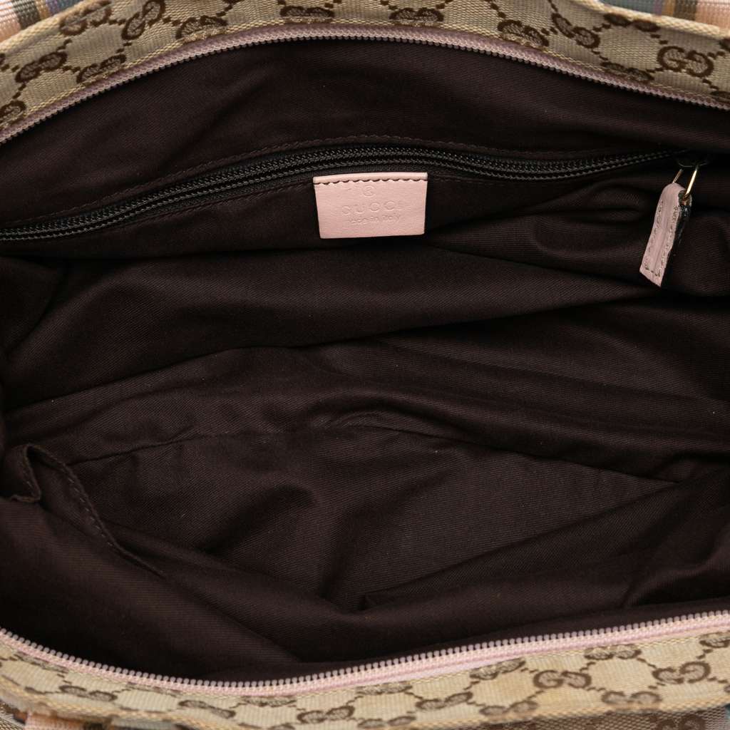 Gucci GG Canvas Web Tote - 4