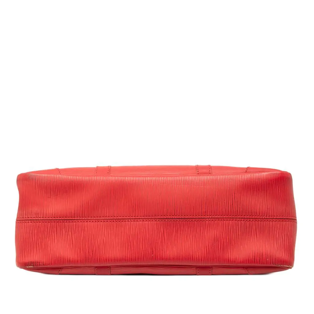 Louis Vuitton Epi Segur MM Red Leather Very good - Inside View