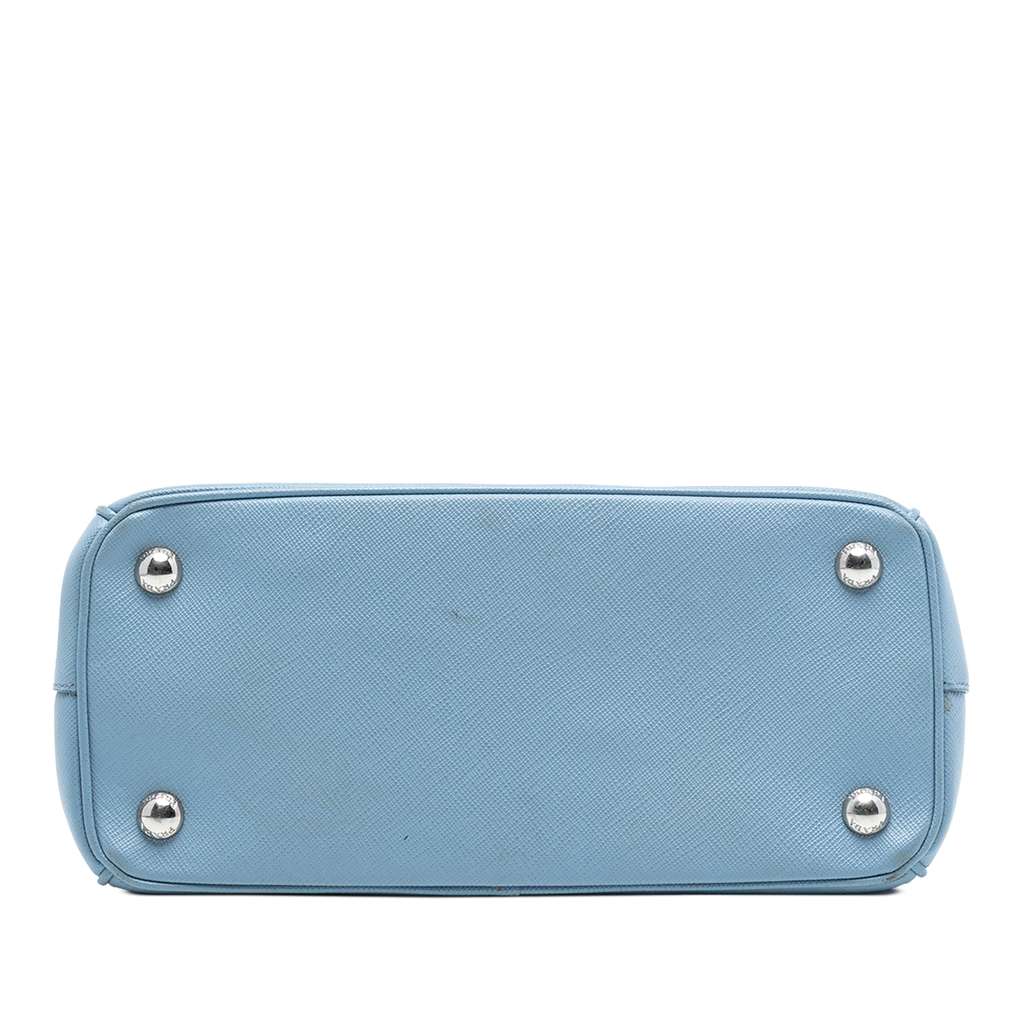 Prada Small Saffiano Lux Galleria Double Zip Satchel - 3