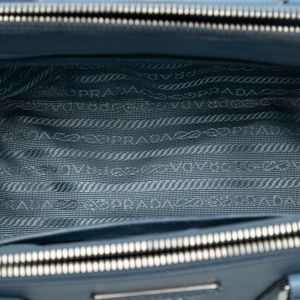 Prada Small Saffiano Lux Galleria Double Zip Satchel - 4