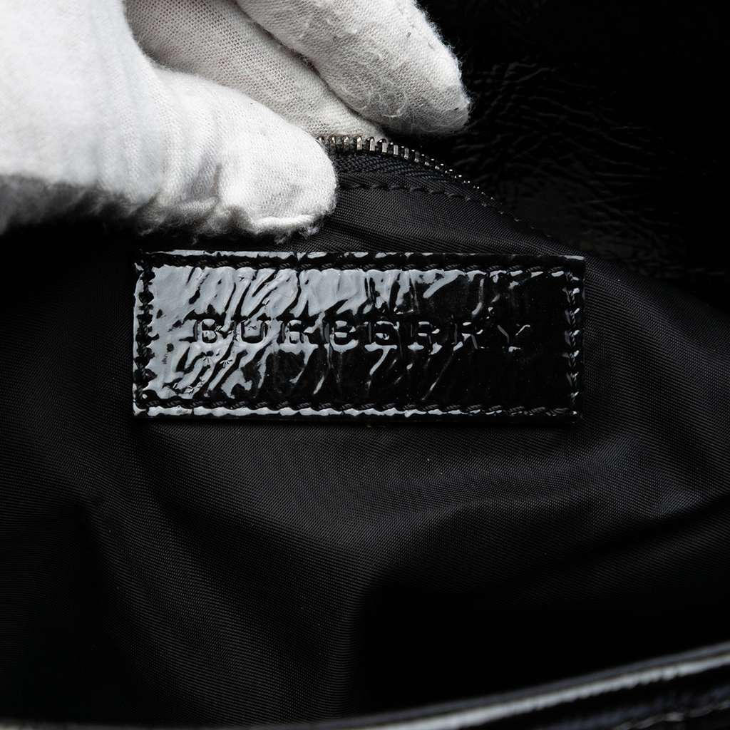 Burberry Beat Check Nylon Lowry Satchel - 5