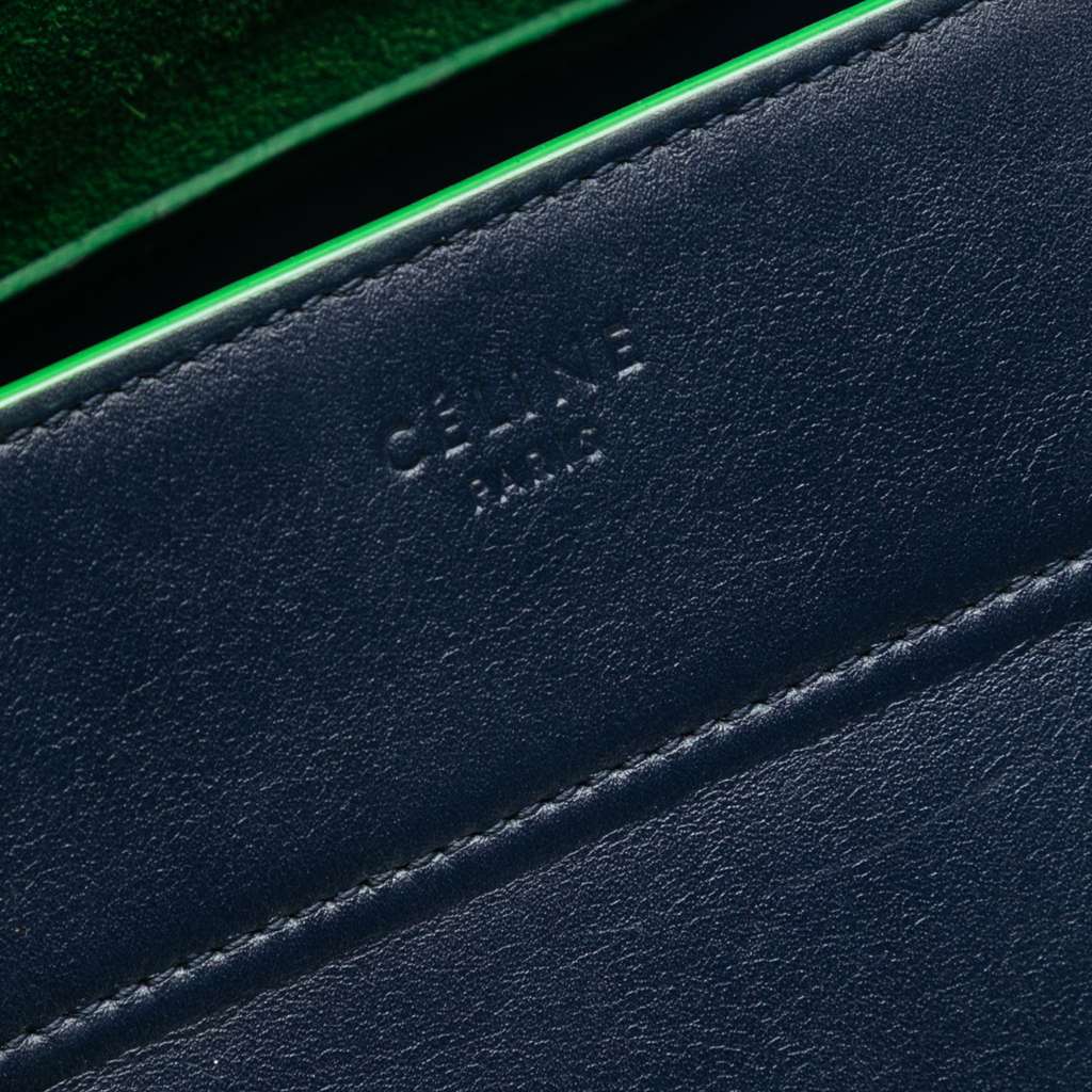 Celine Medium Leather Phantom Luggage Tote - 5