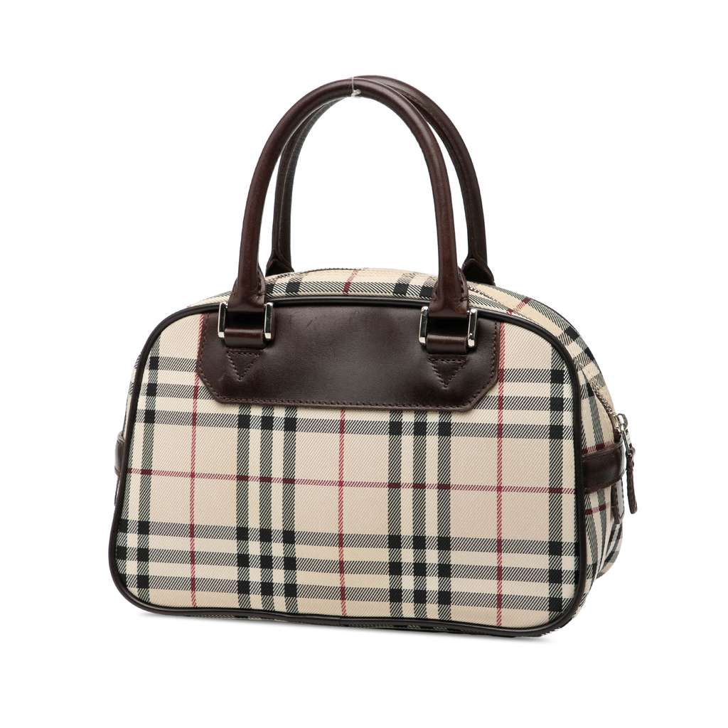 Burberry House Check Canvas Handbag - 2