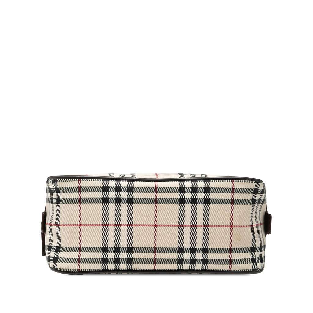 Burberry House Check Canvas Handbag - 3
