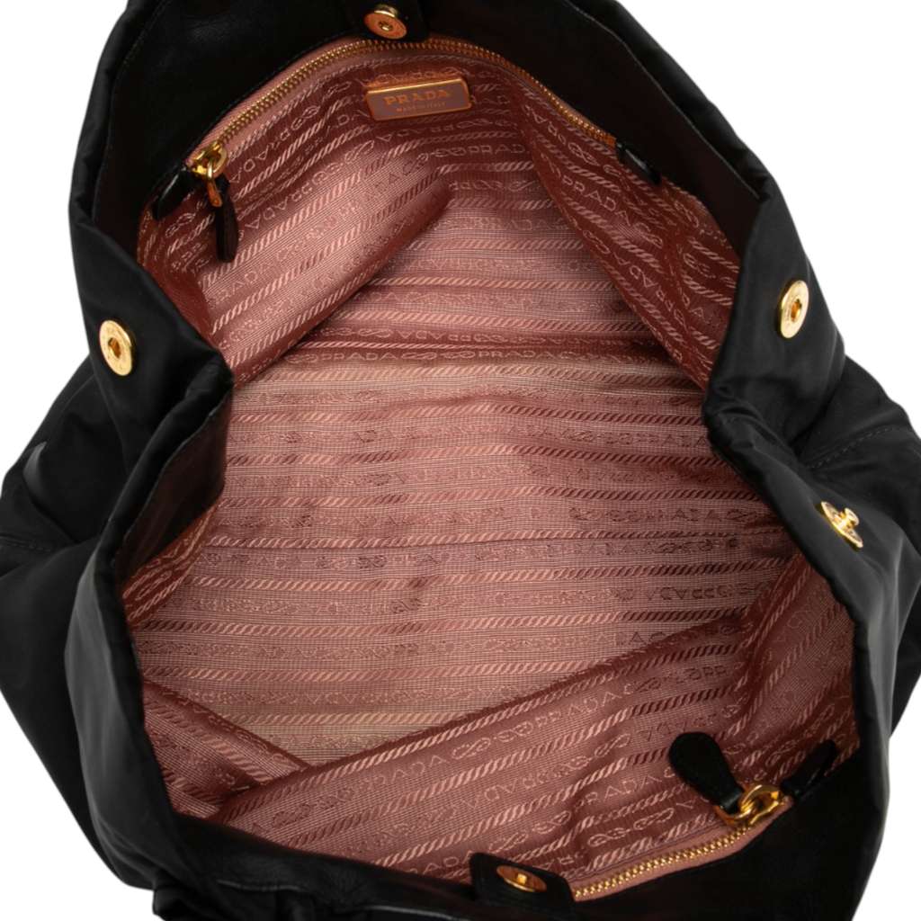 Prada Tessuto Fiocco Bow Tote - 4