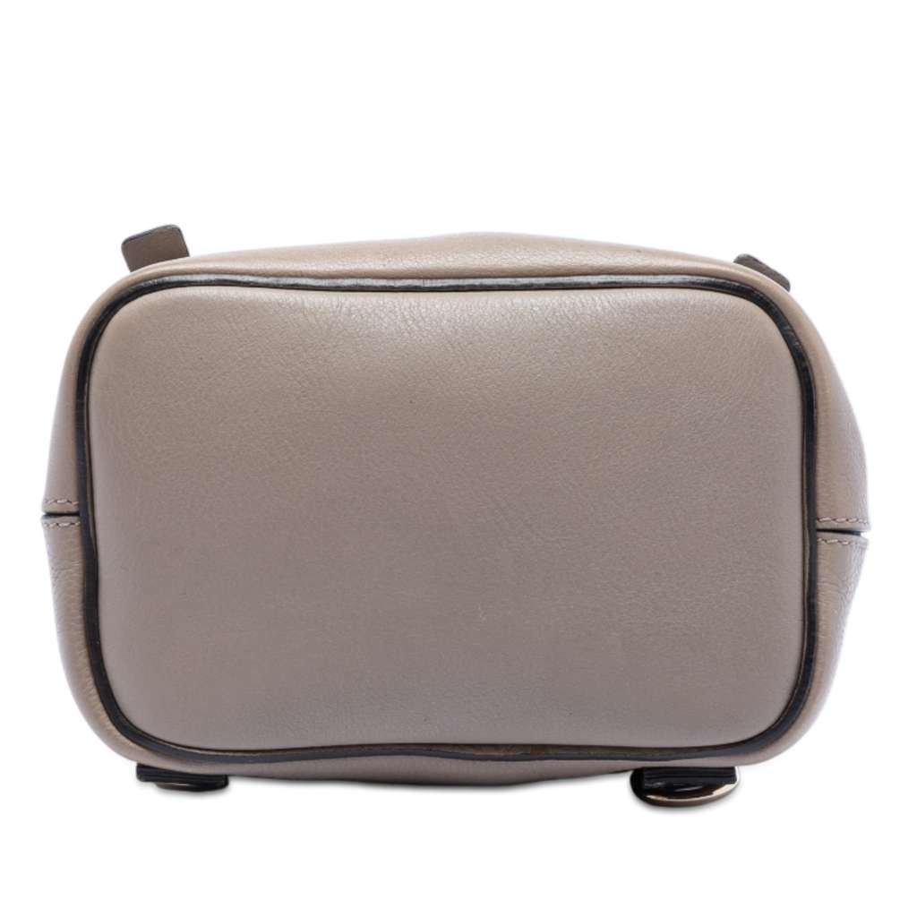 Chloé Mini Calfskin and Suede Faye Backpack - 3