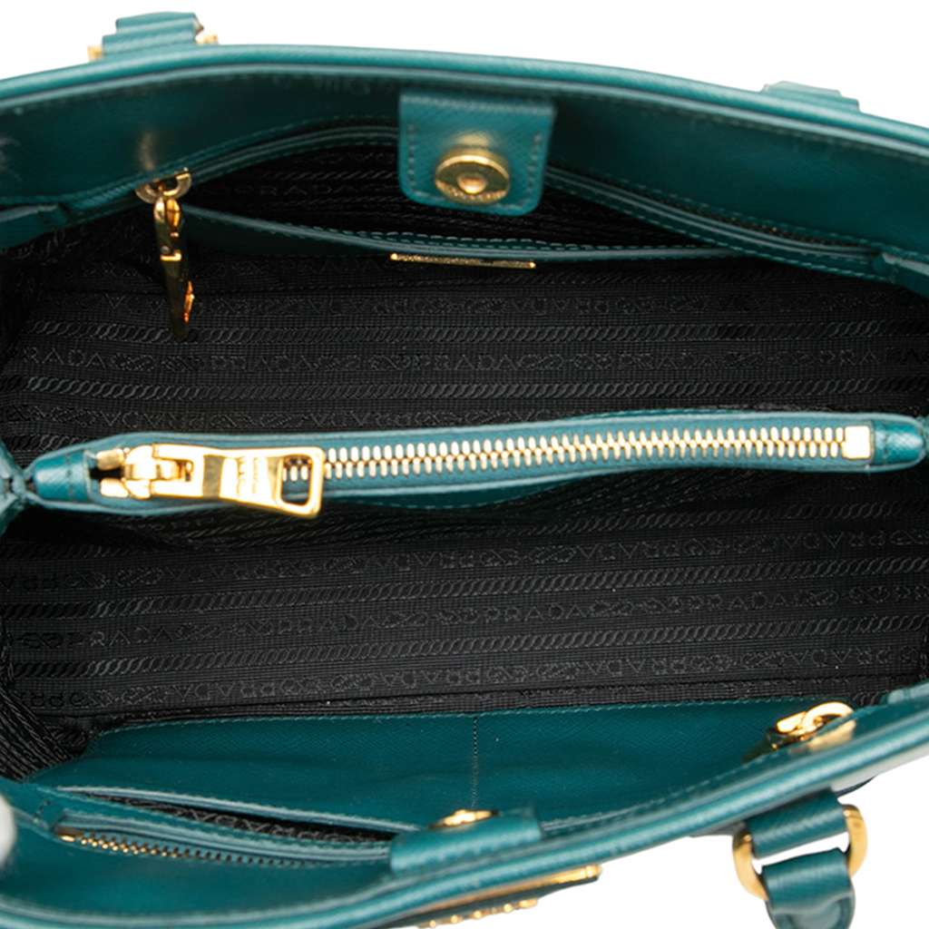 Prada Medium Saffiano Lux Open Promenade Satchel - 4