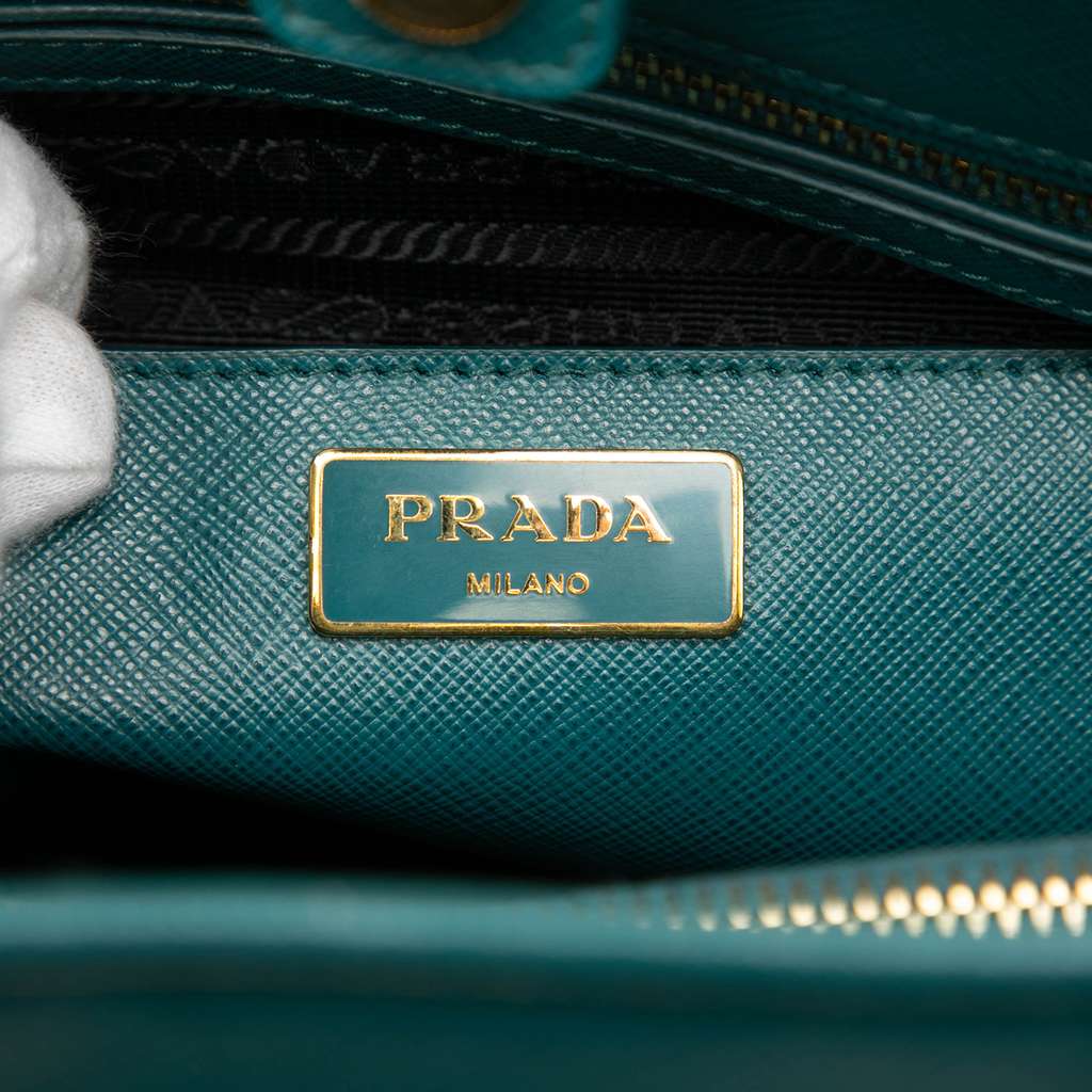 Prada Medium Saffiano Lux Open Promenade Satchel - 5