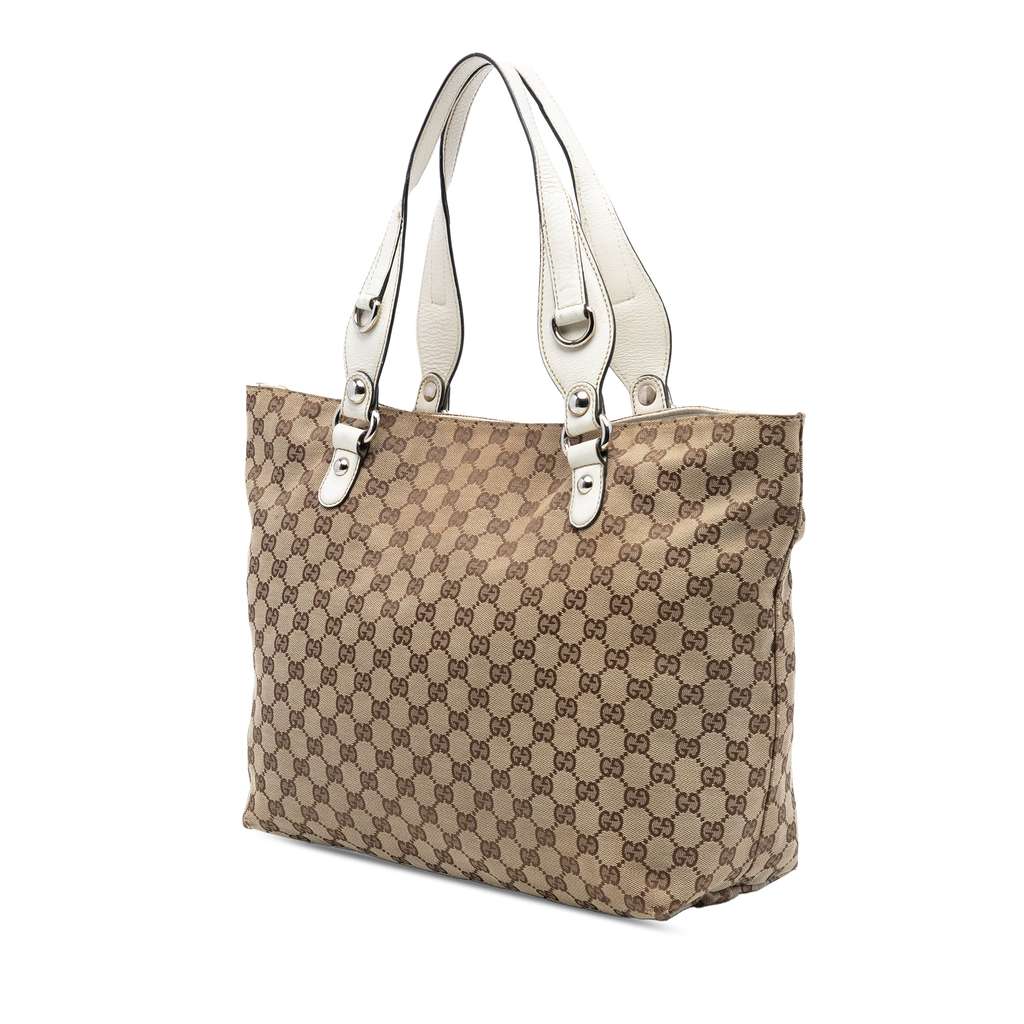 Gucci Medium GG Canvas Icon Bit Tote - 2