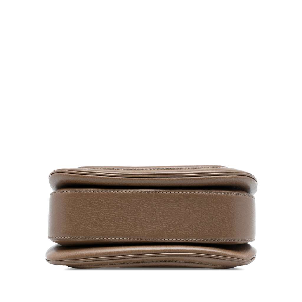 Gucci Medium Leather New Bamboo Satchel - 3