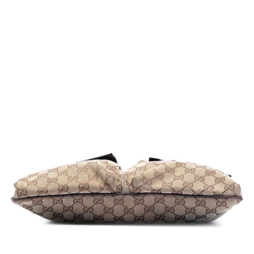 Gucci GG Canvas Web Double Pocket Crossbody - 3