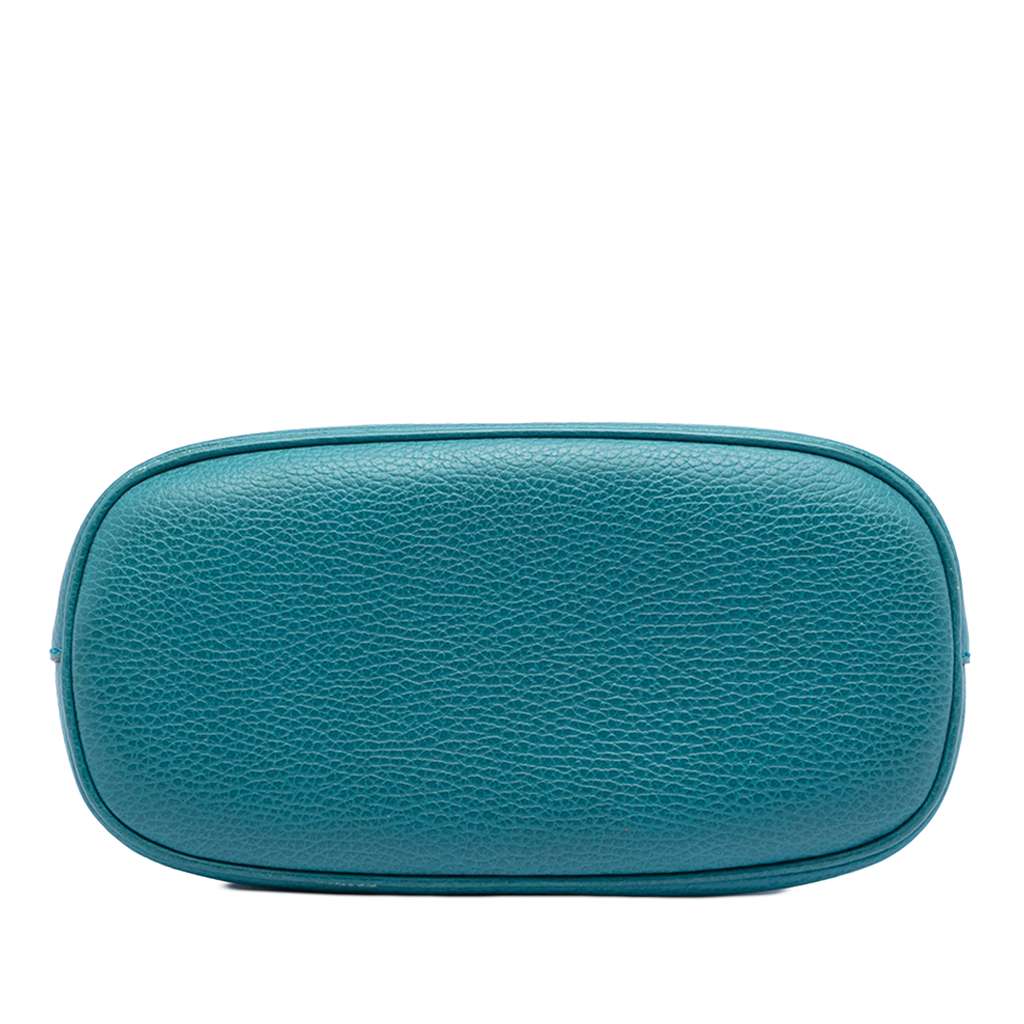 Gucci Small Dollar Calfskin GG Charm Dome Satchel - 3