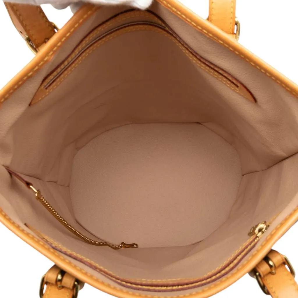 Louis Vuitton Monogram Bucket GM Brown Good - Model View