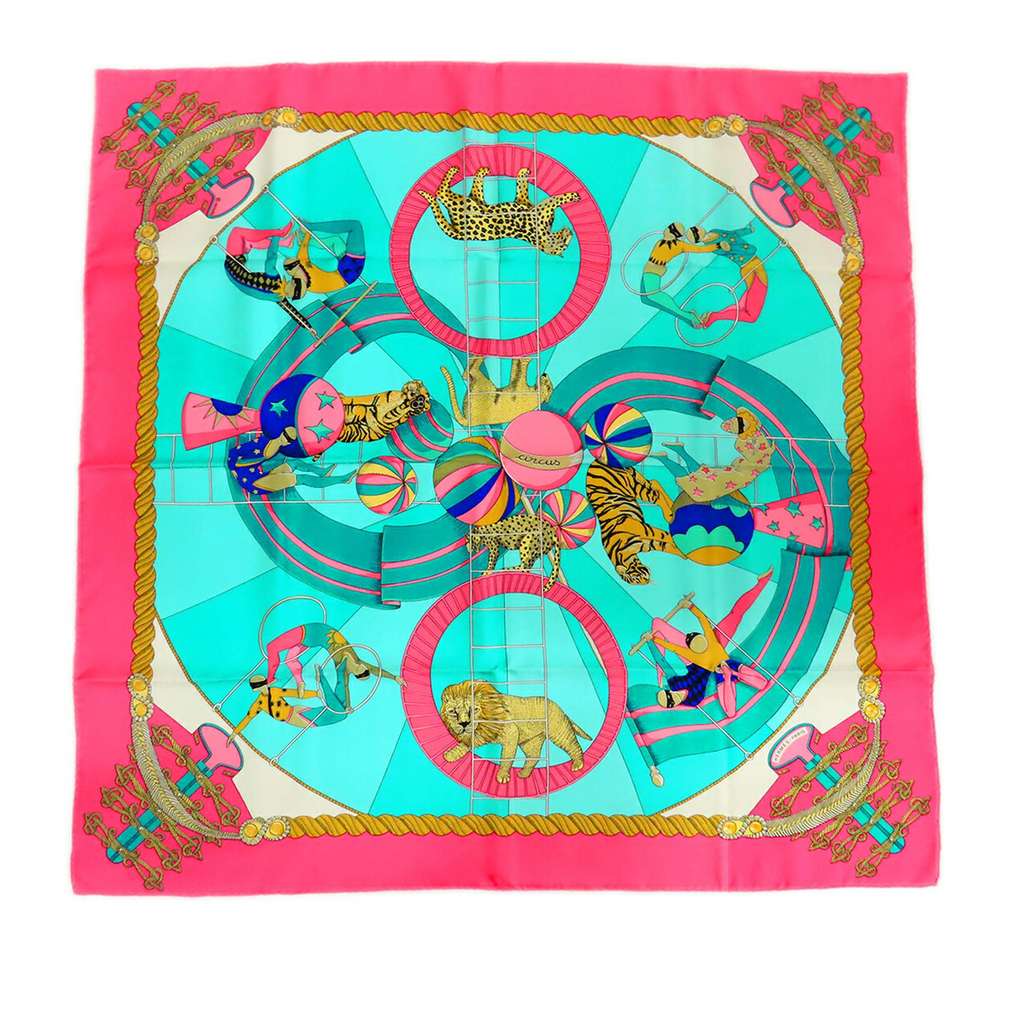 Hermès Circus Silk Scarf