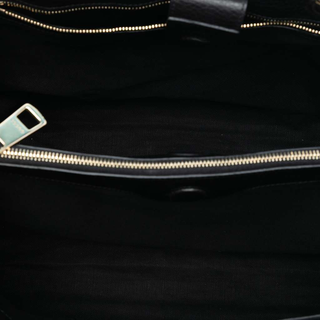 Gucci Large Calfskin Bamboo Shopper Satchel - 4