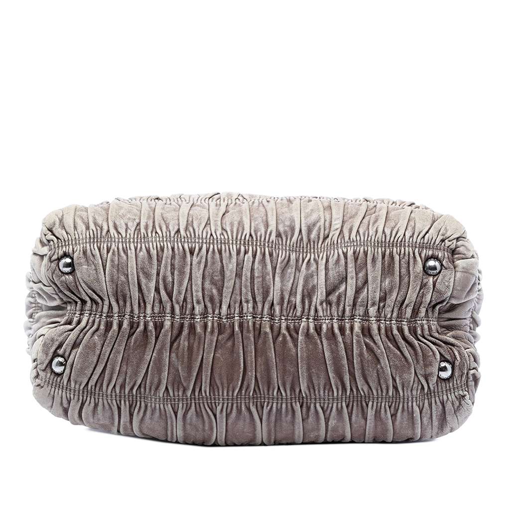 Prada Nappa Gaufre Ombre Satchel - 3