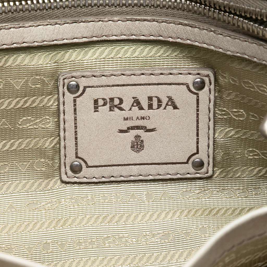 Prada Nappa Gaufre Ombre Satchel - 5