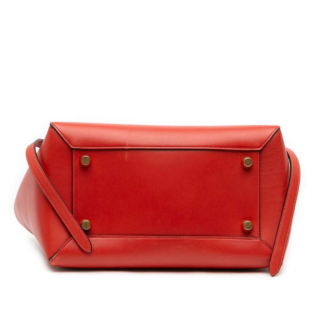 Celine Mini Leather Belt Bag Satchel - 3