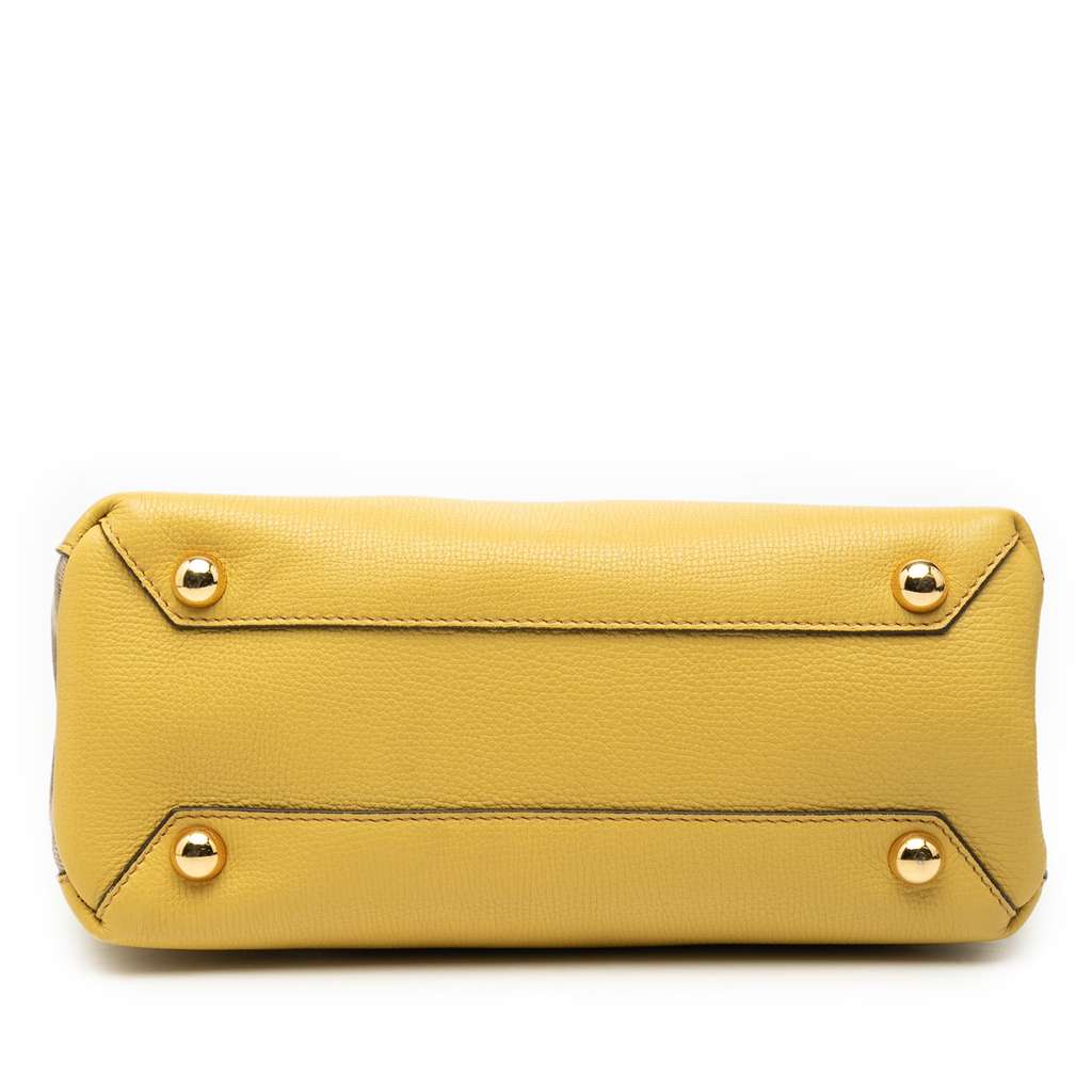 Burberry Small Leather and House Check Banner Satchel - 3