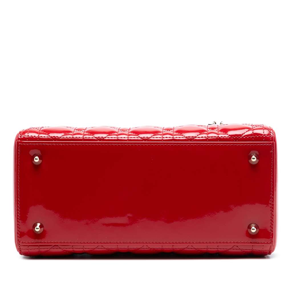 Dior Medium Patent Cannage Lady Dior - 3