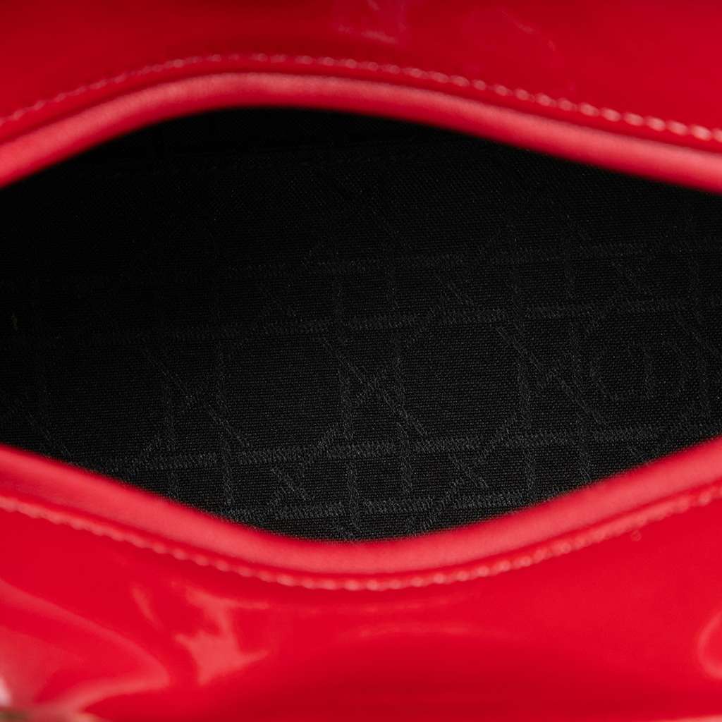 Dior Medium Patent Cannage Lady Dior - 4