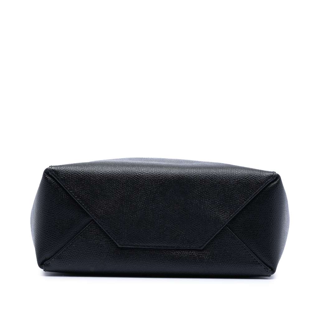 Celine Small Bicolor Grained Calfskin Vertical Cabas Tote - 3