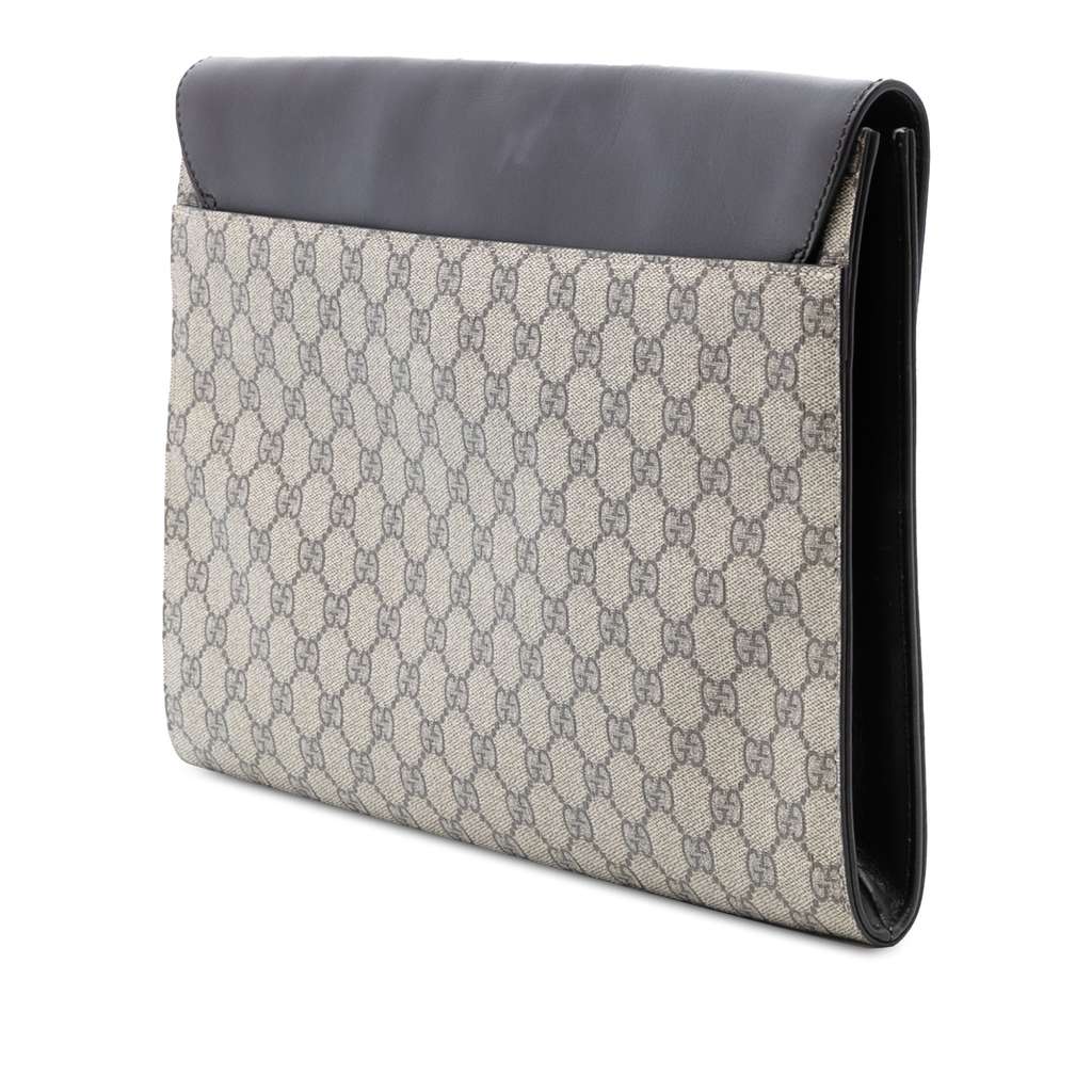 Gucci GG Supreme Envelope Clutch - 2