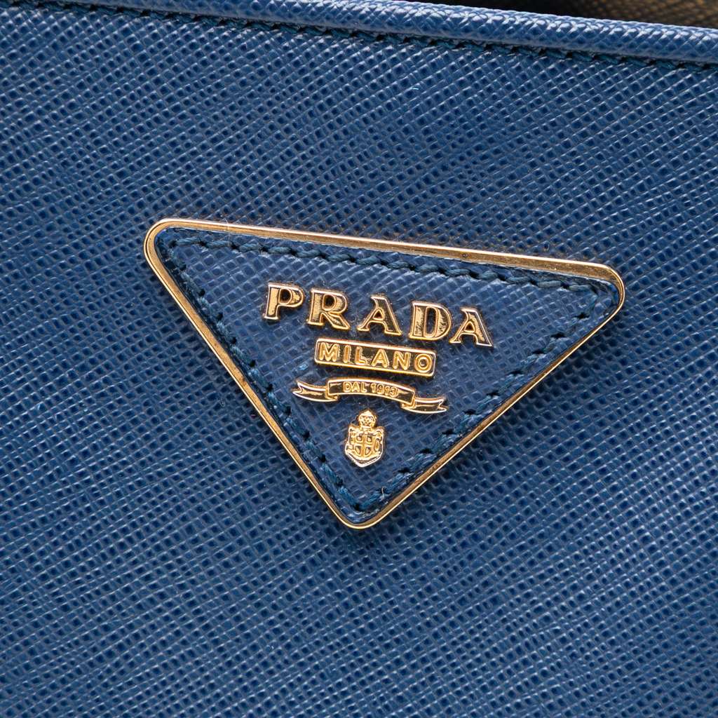 Prada Medium Saffiano Lux Frame Promenade Satchel - 5
