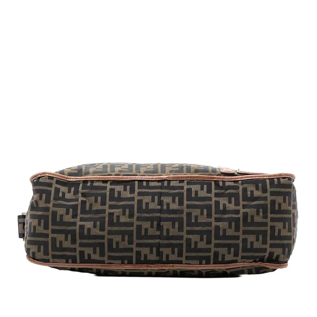 Fendi Zucca Canvas Crossbody Brown Canvas Very good - Inside View