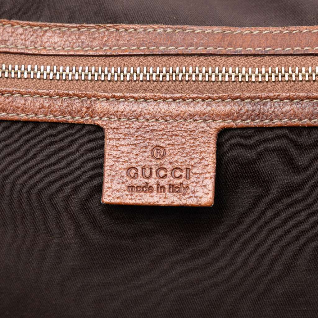 Gucci GG Canvas Bamboo Anita Handbag - 5