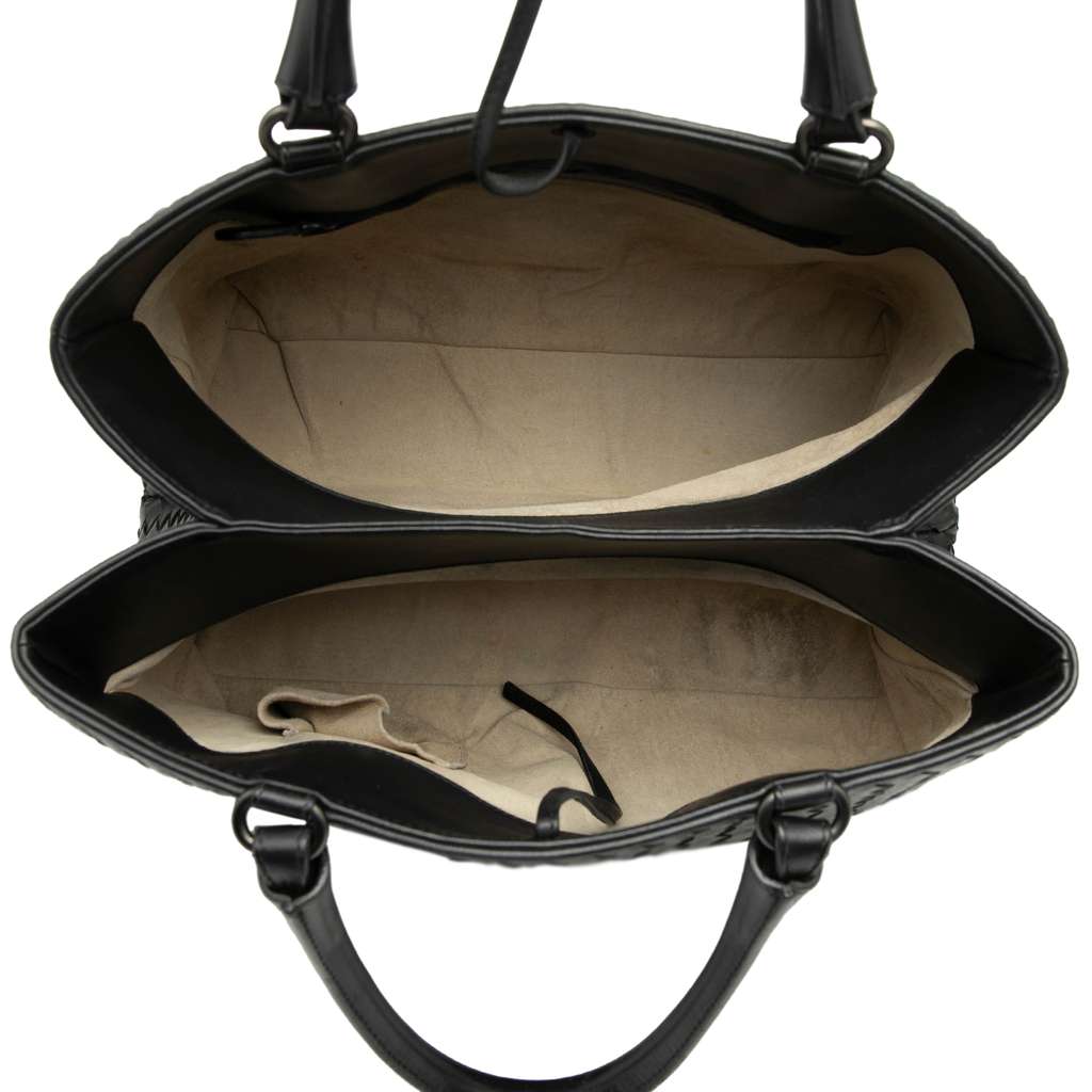 Bottega Veneta Nappa Intrecciato Milano Tote - 4