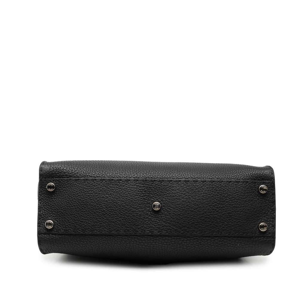 Fendi Medium Leather Peekaboo Selleria Satchel - 3