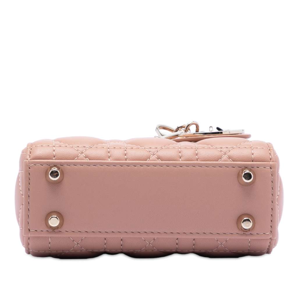 Dior Micro Lambskin Cannage Lady Dior - 3