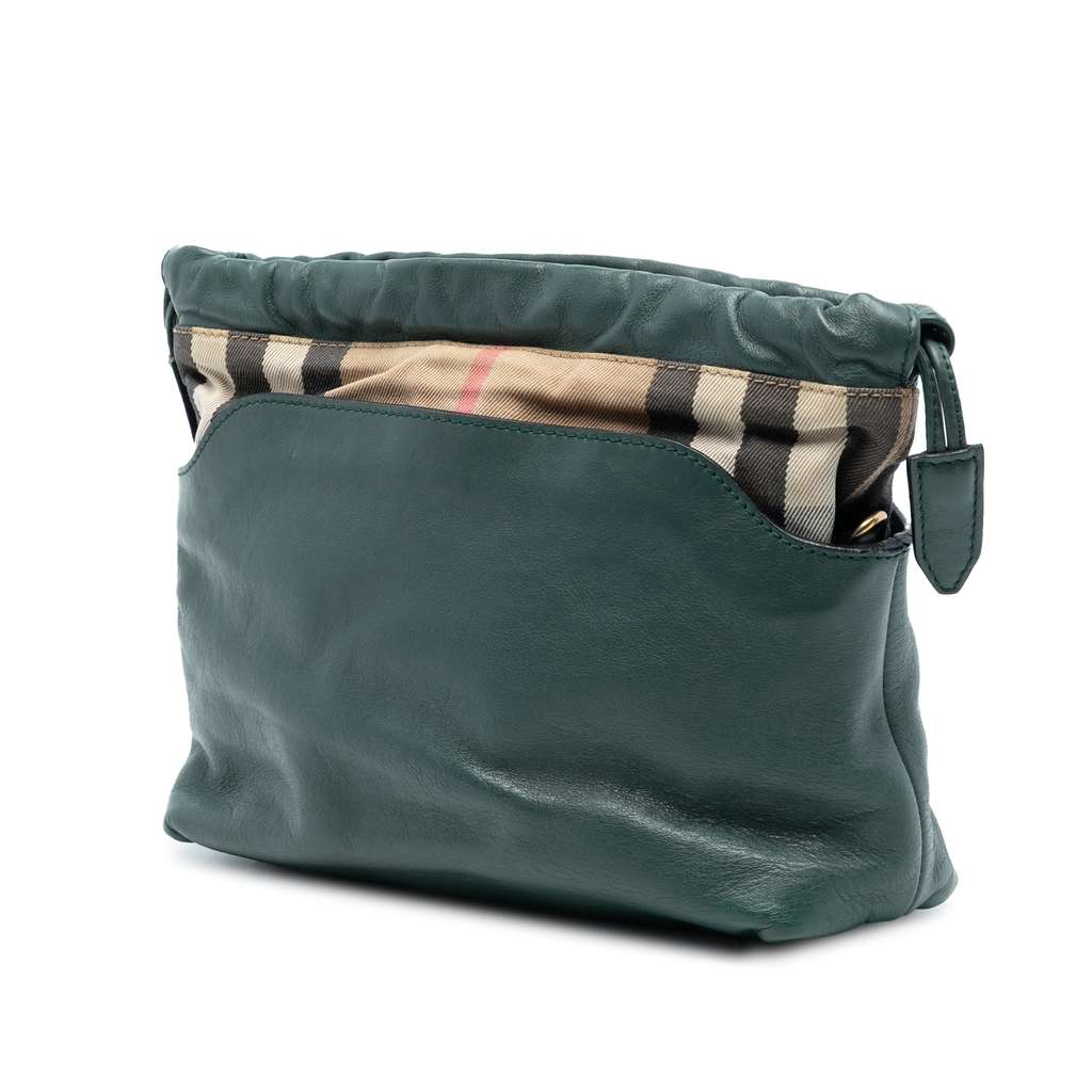 Burberry House Check Canvas and Calfskin Little Crush Crossbody - 2