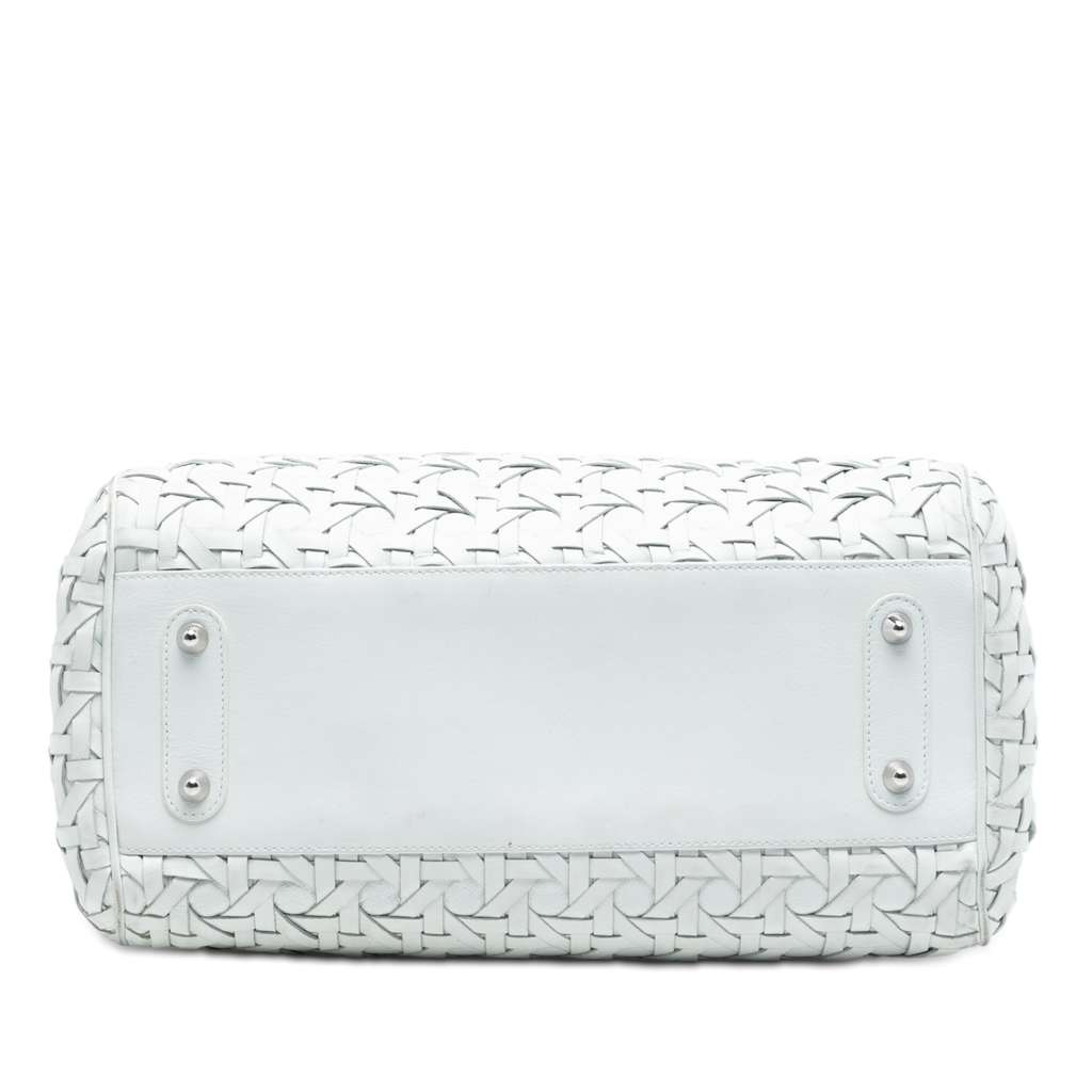 Dior Woven Lambskin Lady Dior Avenue Tote - 3