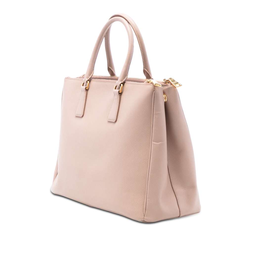 Prada Large Saffiano Lux Galleria Double Zip Tote - 2