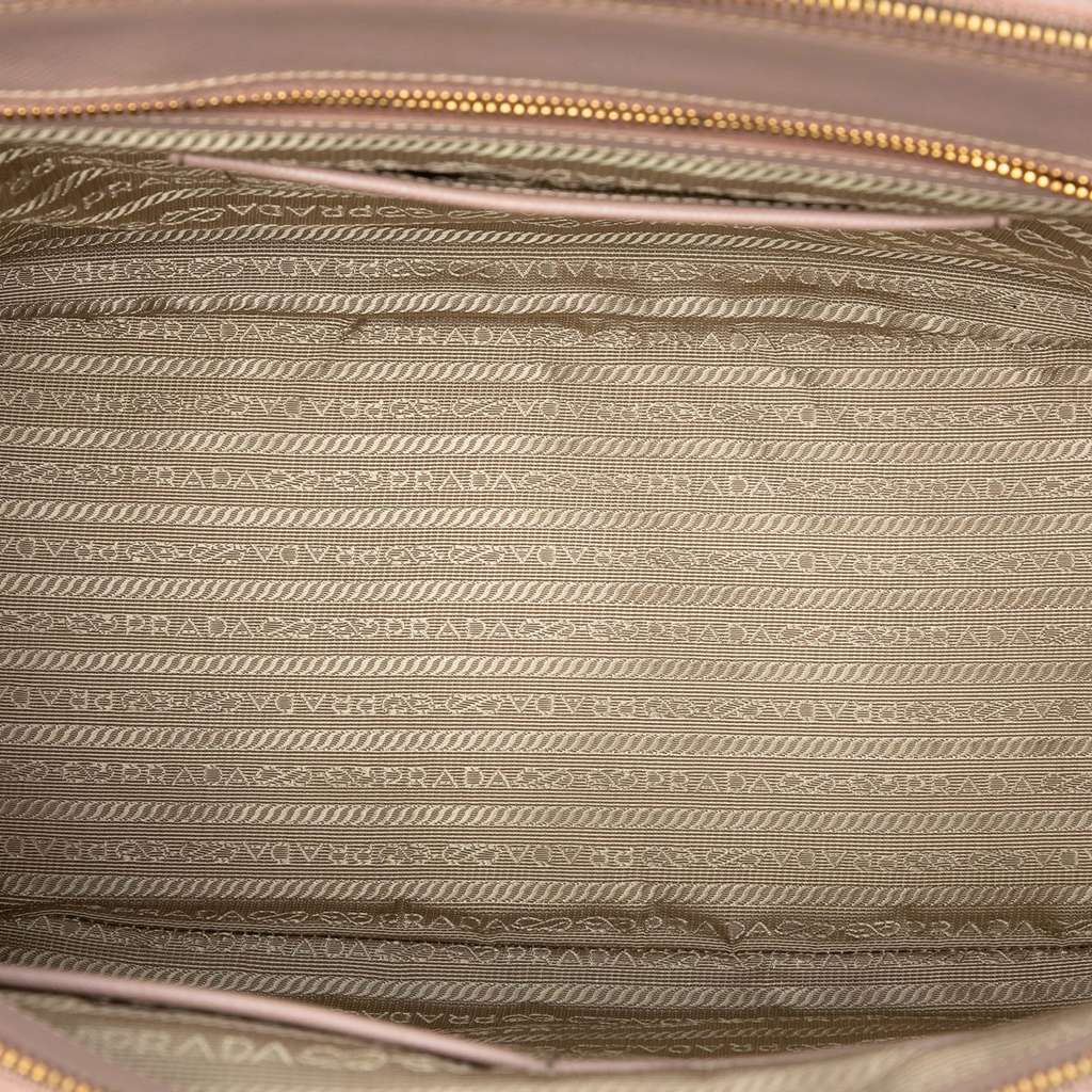 Prada Large Saffiano Lux Galleria Double Zip Tote - 4