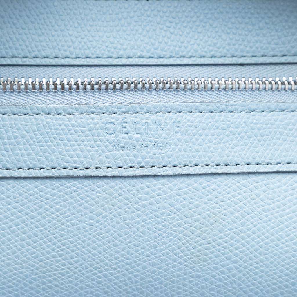 Celine Small Bicolor Grained Calfskin Vertical Cabas Tote - 5