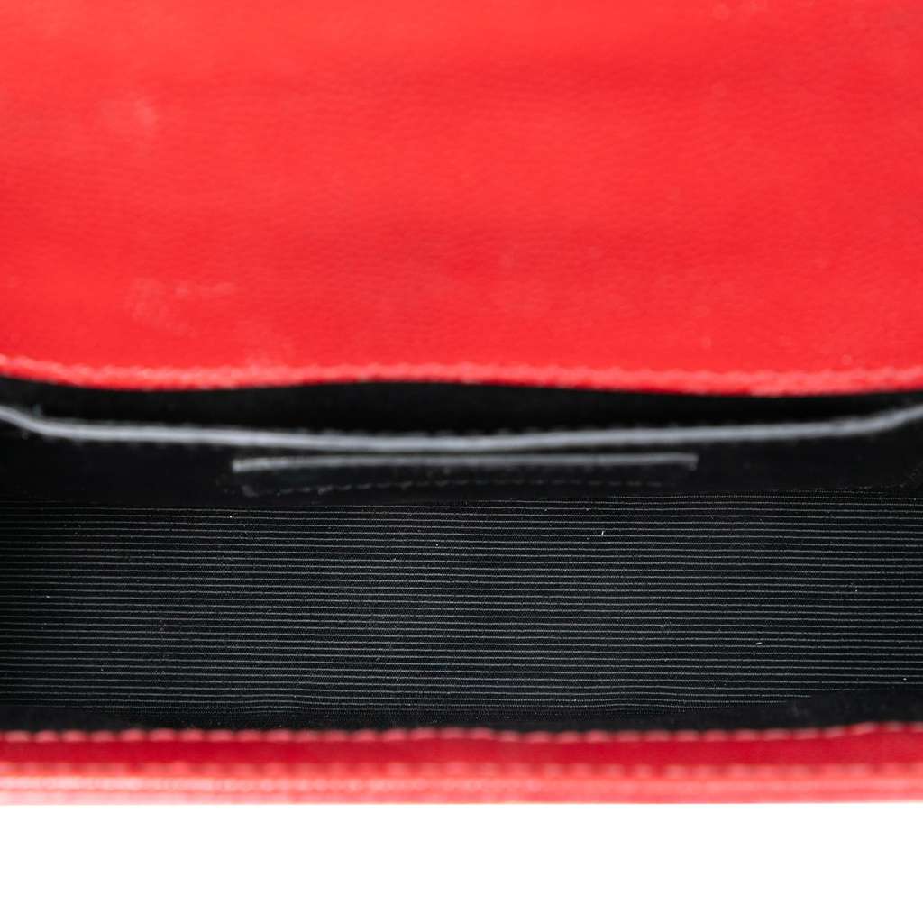 Saint Laurent Small Leather Monogram Kate Crossbody - 4