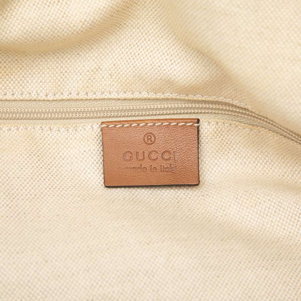 Gucci GG Denim Sukey Satchel - 5